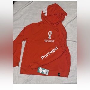 FIFA WORLD CUP QATAR 2022  Hoodie - Portugal - Size XL - NEW WITH TAGS.